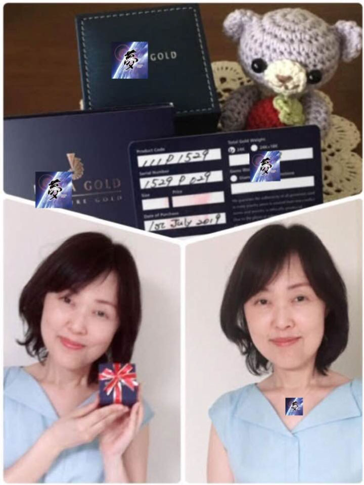 感謝～心輝く誕生日の贈り物を頂いて イメージ写真2